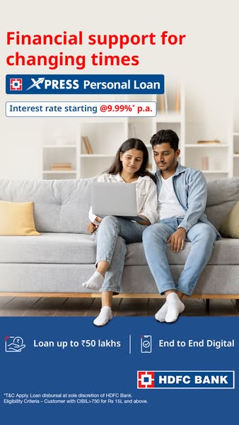 HDFC Bank ad on Meta