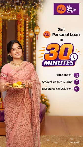 AU Small Finance Bank ad on Meta