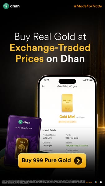 Dhan ad on Meta