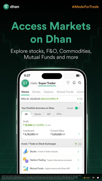 Dhan ad on Meta