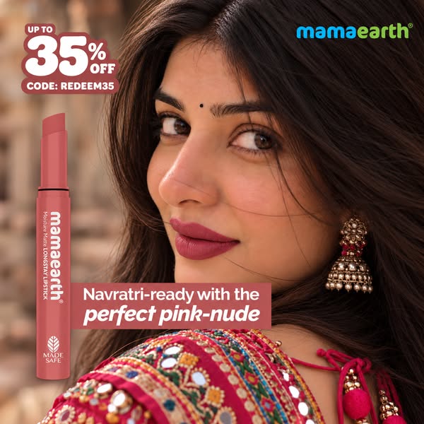 Mamaearth ad on Meta